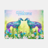 Silken Windhound Welcome Deurmat (Voorkant)