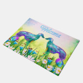 Silken Windhound Welcome Deurmat (Schuin)