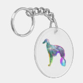 Silken Windhound - Wispy Silken Sleutelhanger (Voorkant Links)