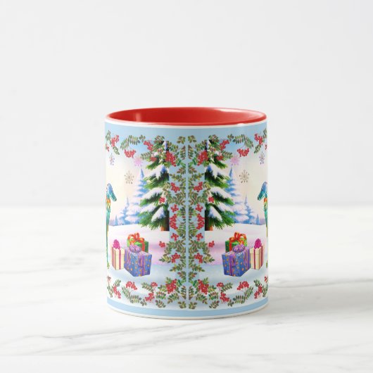 Silken Windhound X-mas Mok (Midden)