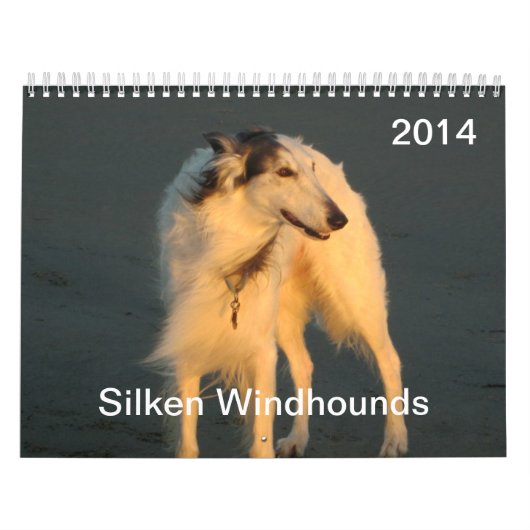 Silken Windhounds 1-2 2014 Kalender (Hoes)