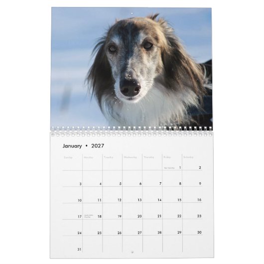 Silken Windhounds 2015 Kalender (Jan 2027)