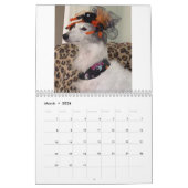 Silken Windhounds 2021 - allen omhoog gedrukt Kalender (Mar 2026)