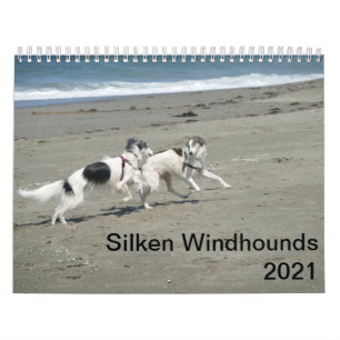 Silken Windhounds 2021 - Fun at the Beach Kalender