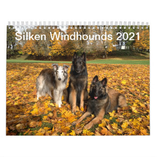 Silken Windhounds 2021 - met de kalender van Vrien