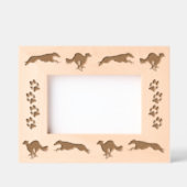 Silken Windhounds aan het lopen Gegraveerde Lijstjes (Voorkant)