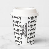 Silken Windhounds aan het lopen Papieren Bekers (Rechts)