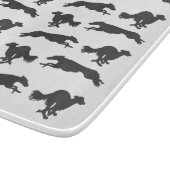 Silken Windhounds aan het lopen Snijplank (Hoek)