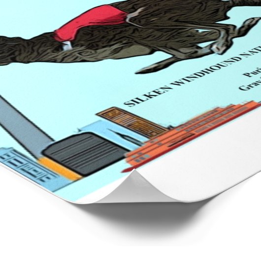 Silkenfest 2022 logo poster (Hoek)