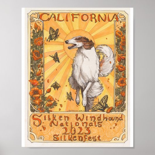 Silkenfest 2023 poster (Voorkant)