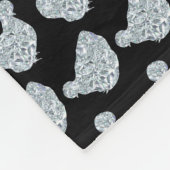 Silkie Bantam Bling Fleece Deken (Hoek)