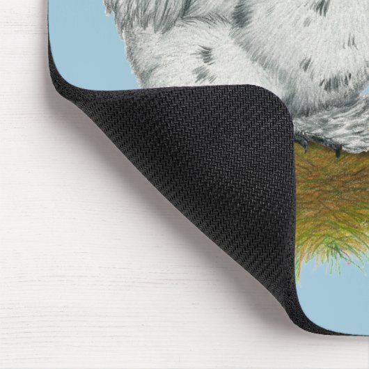 Silkie Bantam Splash Chickens Muismat (Hoek)