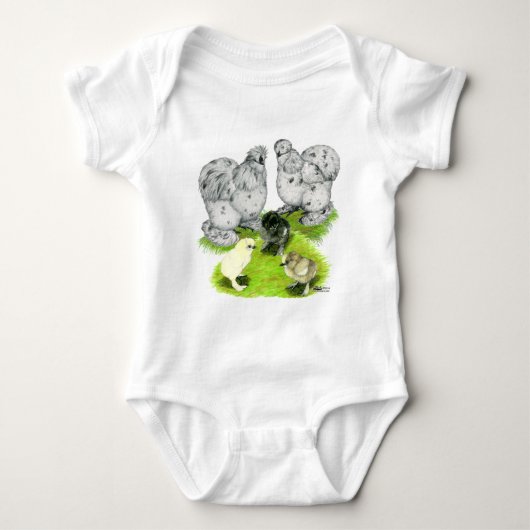 Silkie Bantam Splash Family Romper (Voorkant)