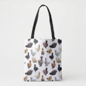 Silkie Bantam Tote Bag (Voorkant)