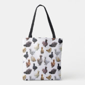 Silkie Bantam Tote Bag (Achterkant)