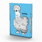 Silkie cartoon illustratie fotoblokken (Rechts)