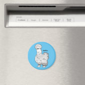 Silkie cartoon illustratie magneet (Insitu (Vaatwasser))