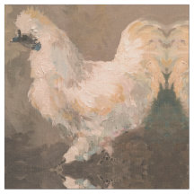 Silkie Chicken Farmhouse fabric 56-inch katoen