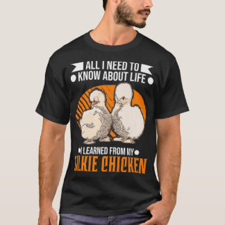 Silkie Chicken grappige verhalen T-shirt