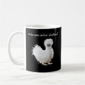 Silkie Chicken  Koffiemok (Links)