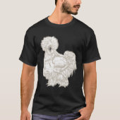 Silkie Chicken T-shirt (Voorkant)