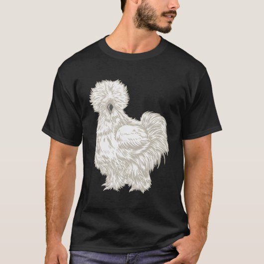 Silkie Chicken T-shirt (Voorkant)