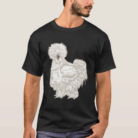 Silkie Chicken T-shirt (Voorkant)