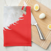 Silkie Chicken Theedoek (Quarter Fold)