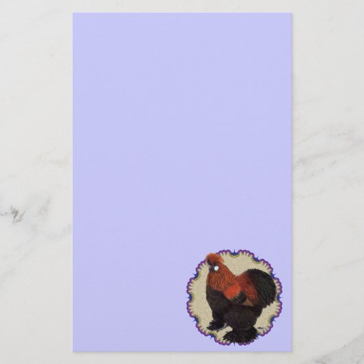 Silkie Circle Briefpapier (Voorkant)