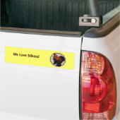 Silkie Circle Bumpersticker (Op Truck)