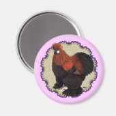 Silkie Circle Magneet (Voorkant / Achterkant)