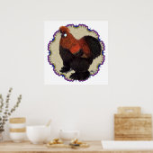 Silkie Circle Poster (Keuken)