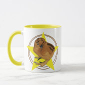 Silkie Red Chick Star Mok (Links)