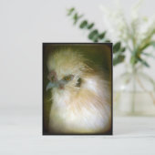 Silkie Rooster Briefkaart (Staand voorkant)