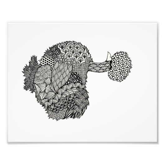 silkie showgirl print foto afdruk (Voorkant)