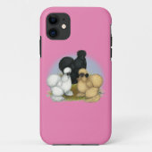 Silkie Trio Case-Mate iPhone Case (Achterkant)