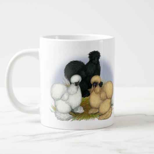 Silkie Trio Grote Koffiekop (Links)
