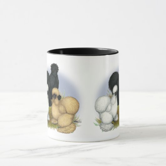 Silkie Trio Mok (Midden)