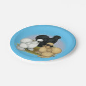 Silkie Trio Papieren Bordje (Gekanteld)