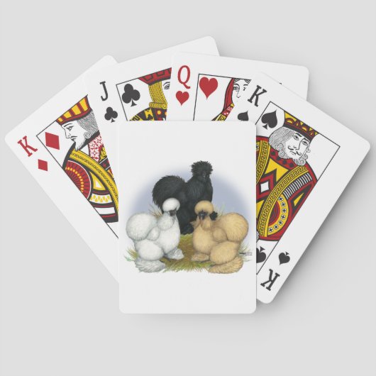 Silkie Trio Speelkaarten (Achterkant)