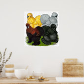 Silkies: Assorteermachines Poster (Keuken)