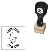SILKIES FARM FRESH EGGS RUBBERSTEMPEL (Gestempeld)