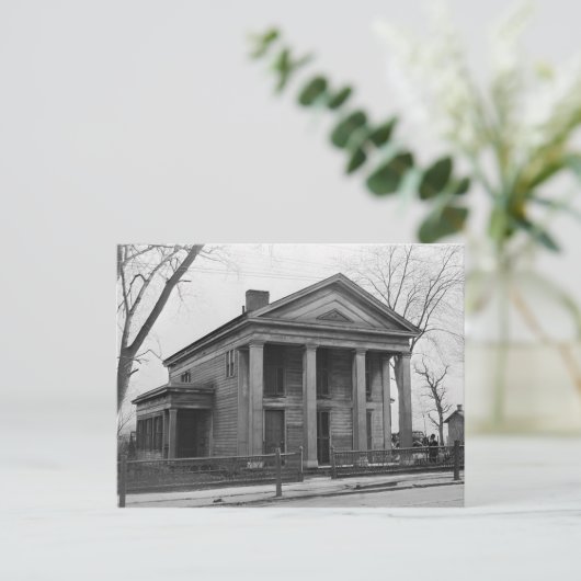 Silkman House Scranton Pa. Briefkaart (Staand voorkant)