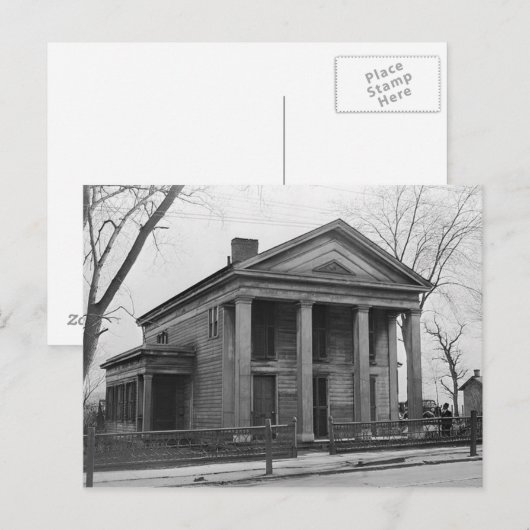 Silkman House Scranton Pa. Briefkaart (Voorkant / Achterkant)