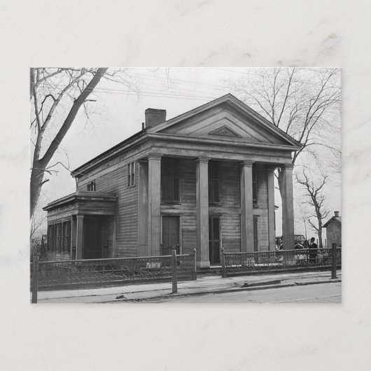 Silkman House Scranton Pa. Briefkaart (Voorkant)