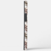 Silky beige met vormen die opluchting of diepte li Case-Mate iPhone case (Achterkant / Rechts)