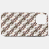 Silky beige met vormen die opluchting of diepte li Case-Mate iPhone case (Achterkant (horizontaal))