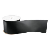 Silky Black Satin Ribbon Satijnen Lint (Spoel)