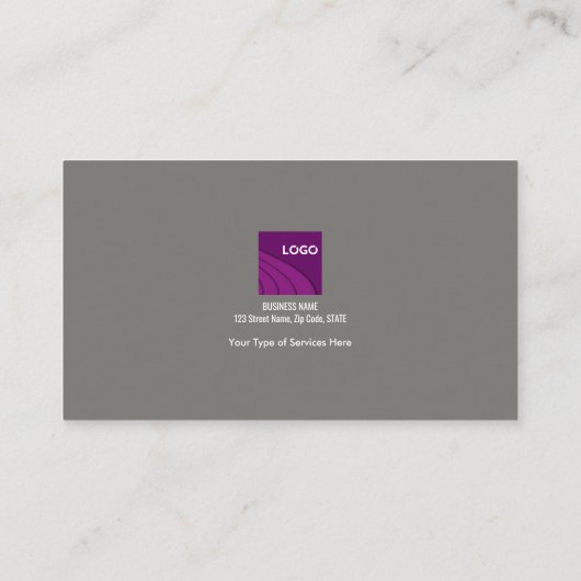 Silky Black Spider Web Designer Visitekaartje (Achterkant)