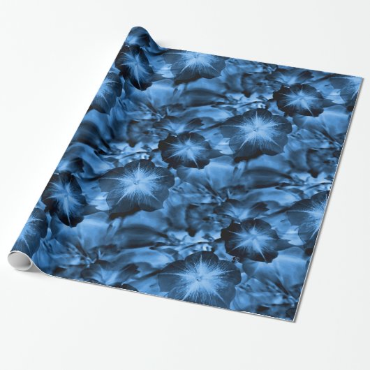 Silky Blue... Cadeaupapier (Uitgerold)